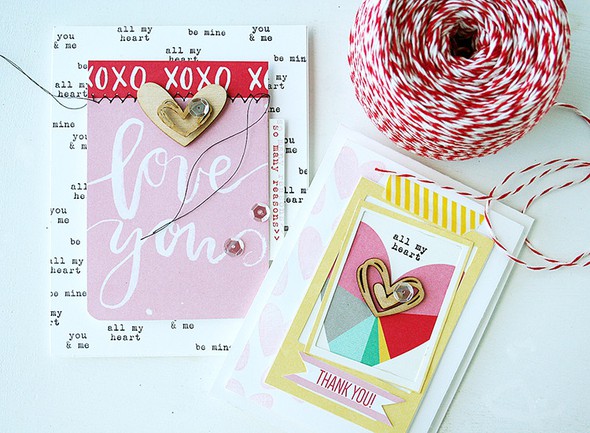 Love You and All My Heart cards by Dani gallery