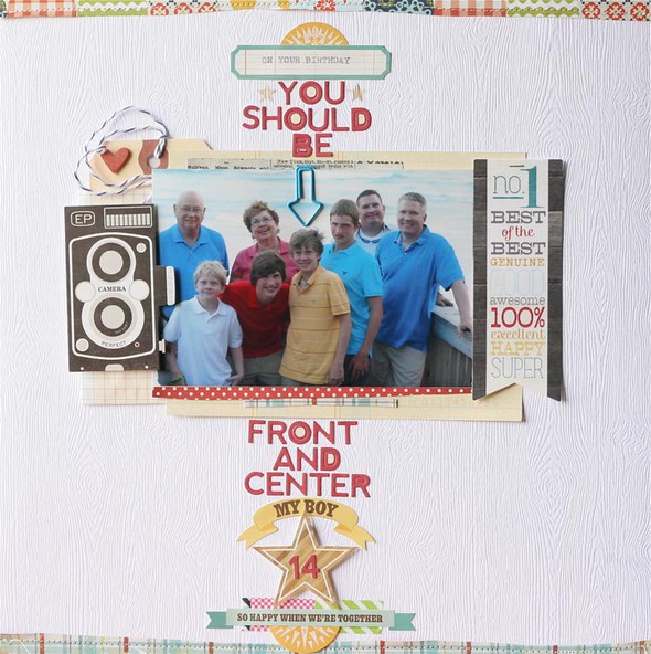 On Your Birthday Front & Center | Brownie Add-on by SuzMannecke gallery