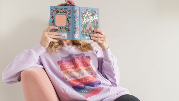 Romance Novels Sweatshirt - Orchid gallery