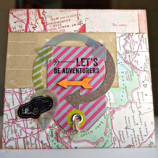 Let's be adventurers card