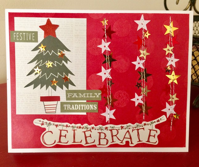 Celebrate (stars and Christmas tree)