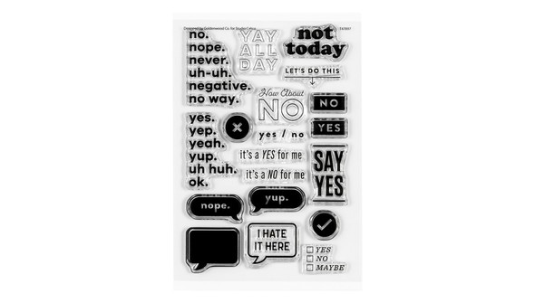 Stamp Set : 4×6 Yes/No gallery