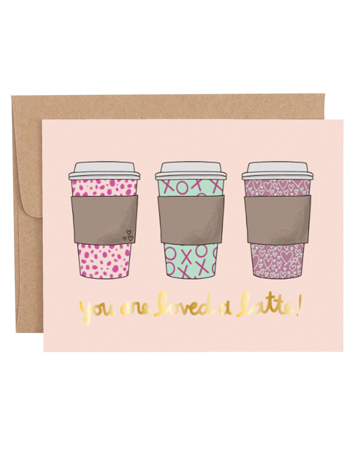 Loved a Latte Greeting Card item
