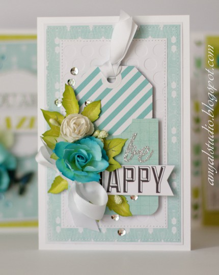 "Be Happy" card