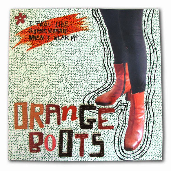 Orange boots by Marit gallery