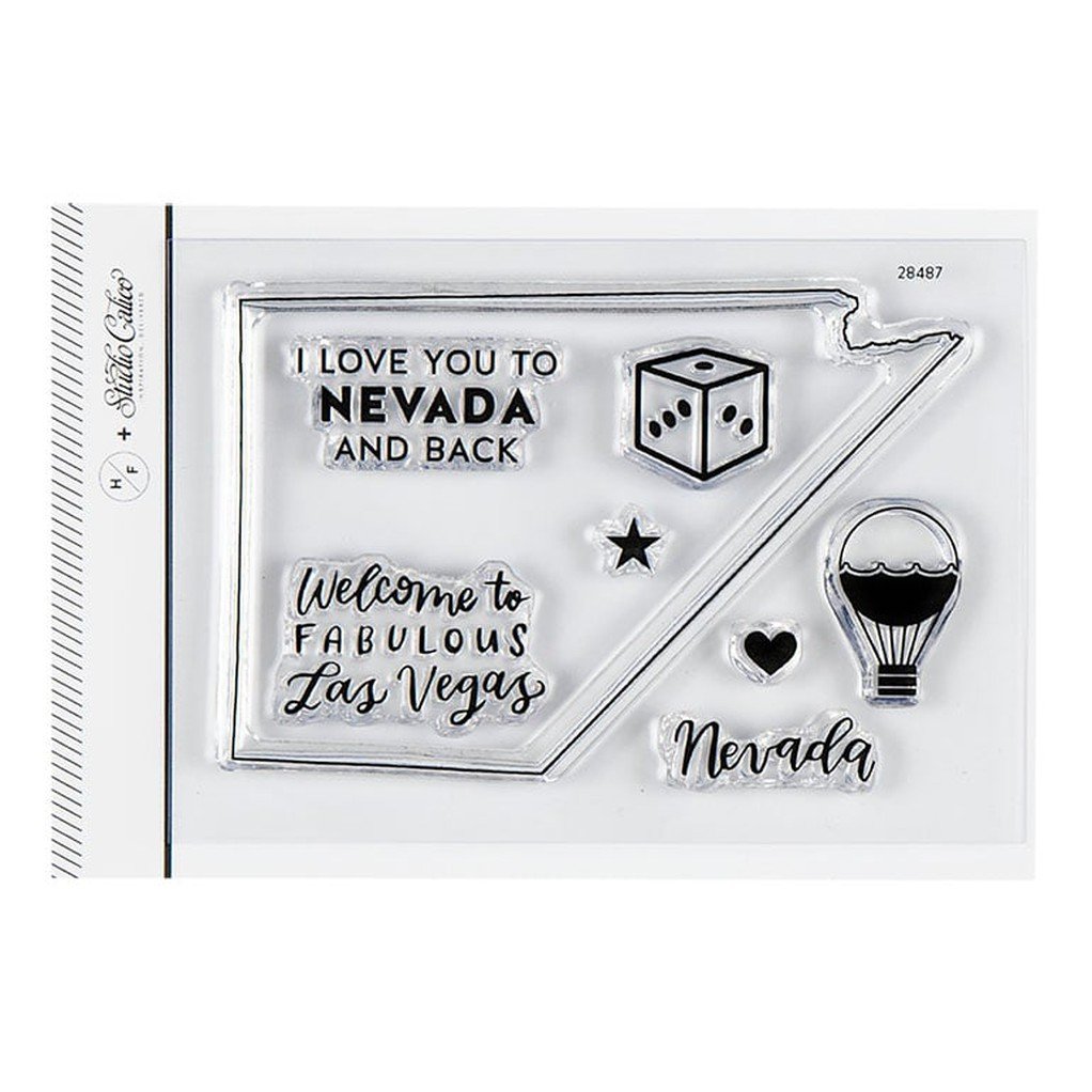 Stamp Set : 3x4 I Love Nevada by Hello Forever item