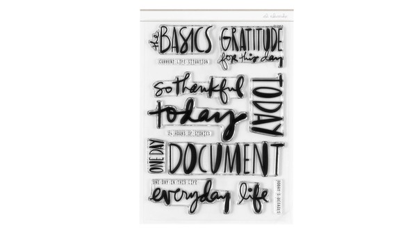 Day In The Life™ 2022 The Basics 6x8 Stamp Set gallery