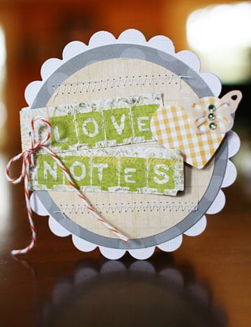 Love Notes {card}