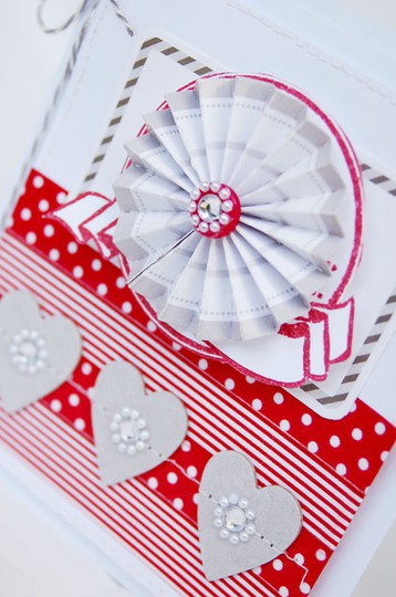 Red and White Card