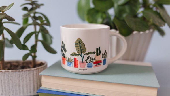 Potted Plants Large Ceramic Mug  gallery