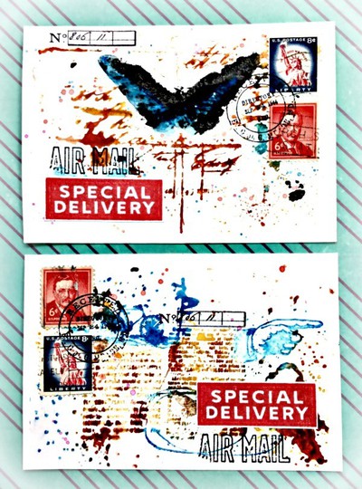 "AirMail" Postcards