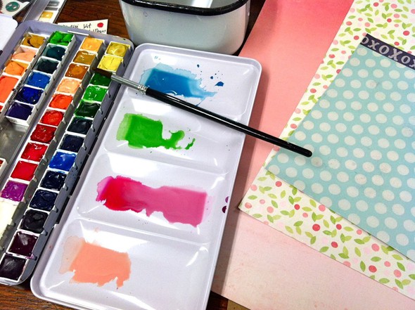 Creating a Custom Watercolor Palette by Mish gallery