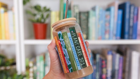 Plant Books Glass Can gallery