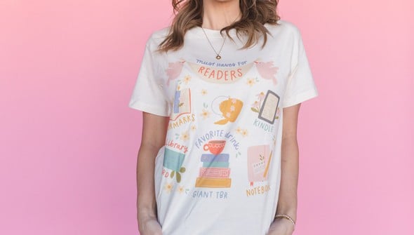 Must Haves For Readers Tee - Ivory gallery