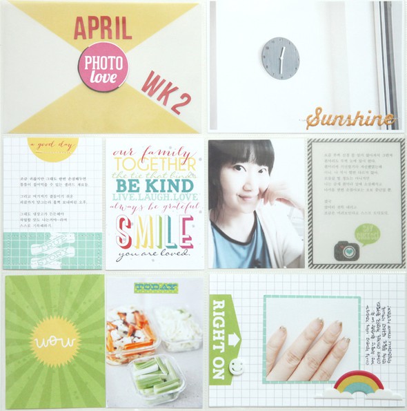 Project Life : wk2, April by JINAB gallery