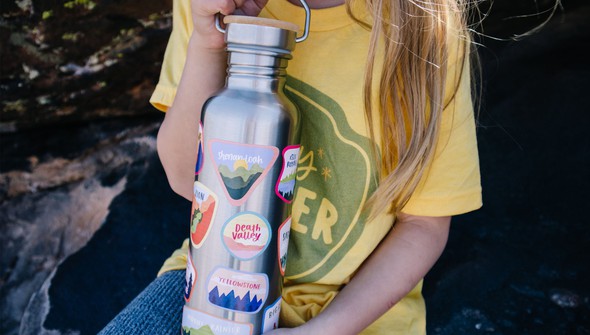 National Parks Badge Waterbottle gallery