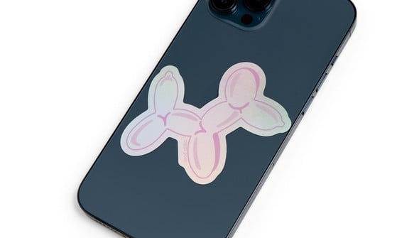 Balloon Dog Holographic Decal Sticker gallery