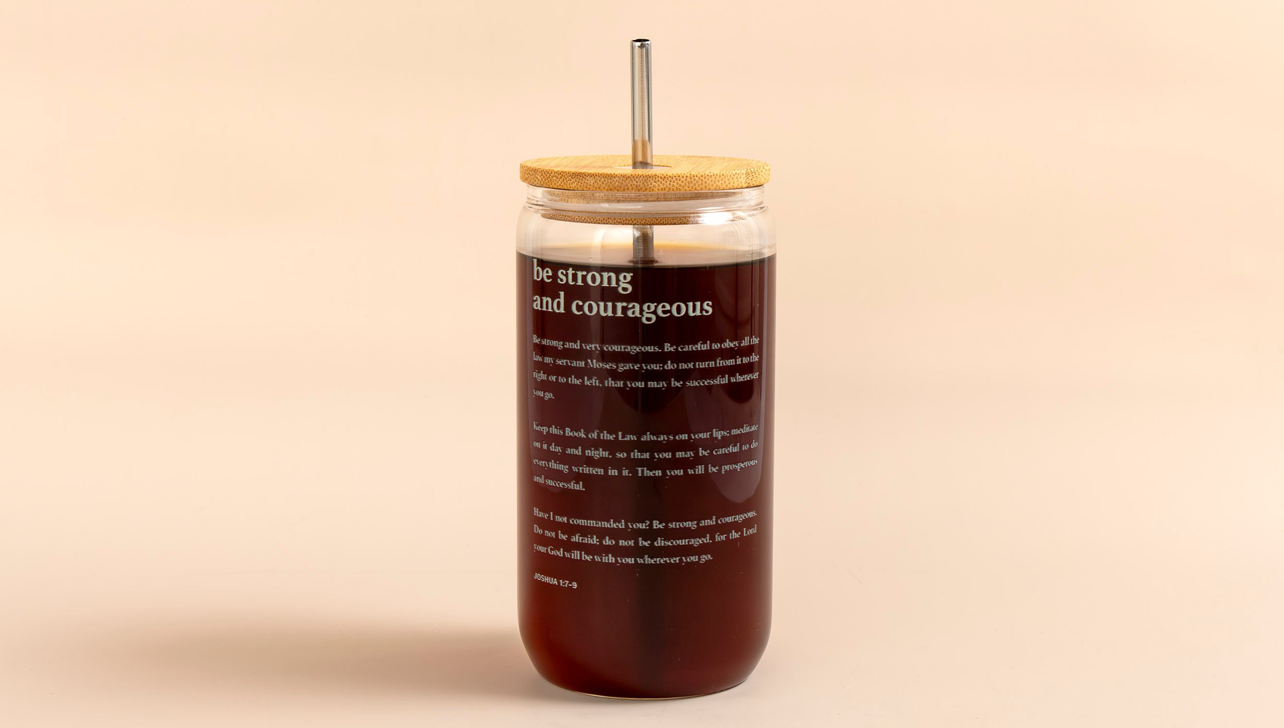 The Lord Will Fight For You Glass Tumbler The Lord Will Fight For You Glass Tumbler