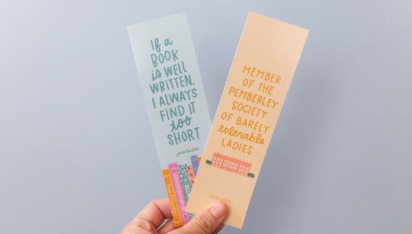 Jane Austen Books Bookmark Set gallery