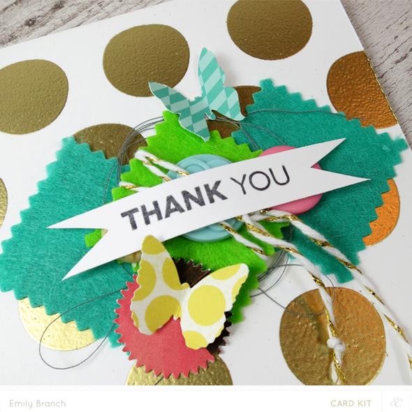 Dotted Thank You Card by BranchOutDesigns gallery