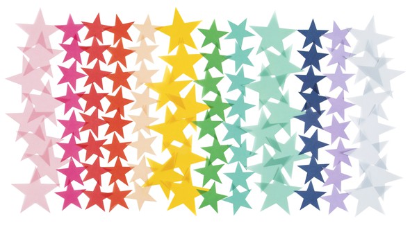 Color Theory Vellum Stars Rainbow Bundle gallery