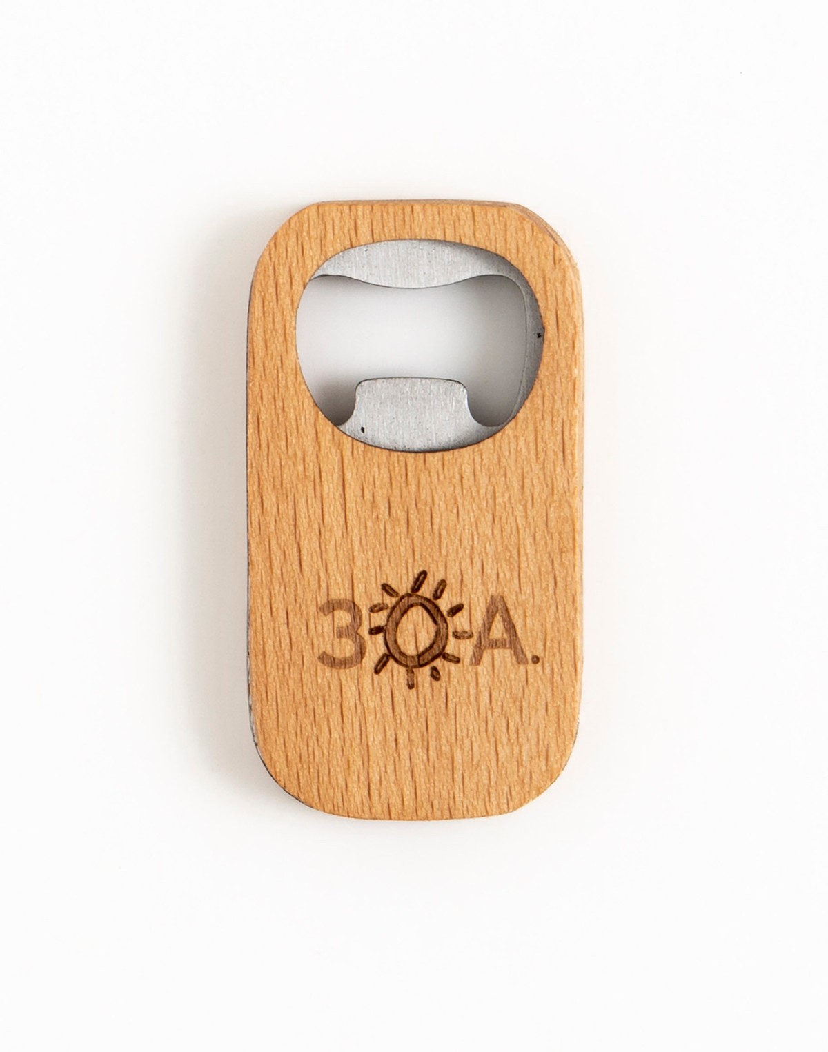 30A® Bamboo Bottle Opener item