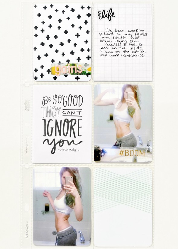 Fitness Project Life Pages by laurarahel gallery