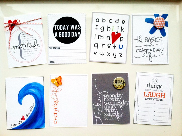 Project Life Filler cards 