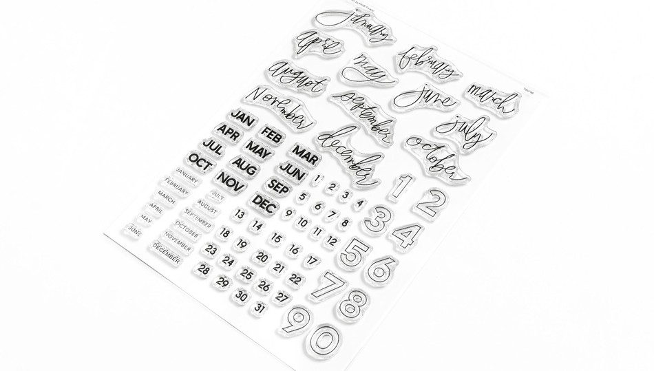 Stamp Set : 6×8 Calendar Creator - Heidi Swapp Shop