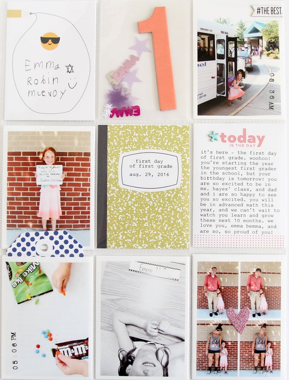 Emma's 1st grade pages (September – November) by kelseyespecially gallery
