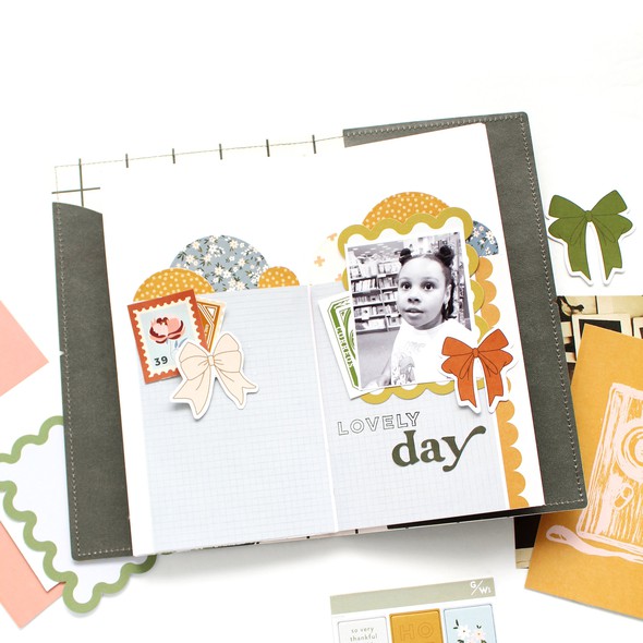 Lovely Day Traveler's Notebook Spread by desialy gallery