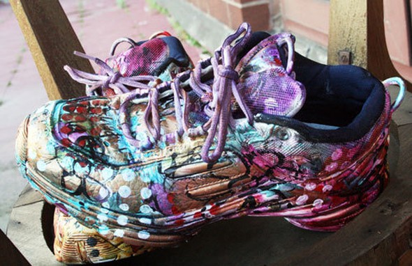 Sneakers - before and after by milkcan gallery
