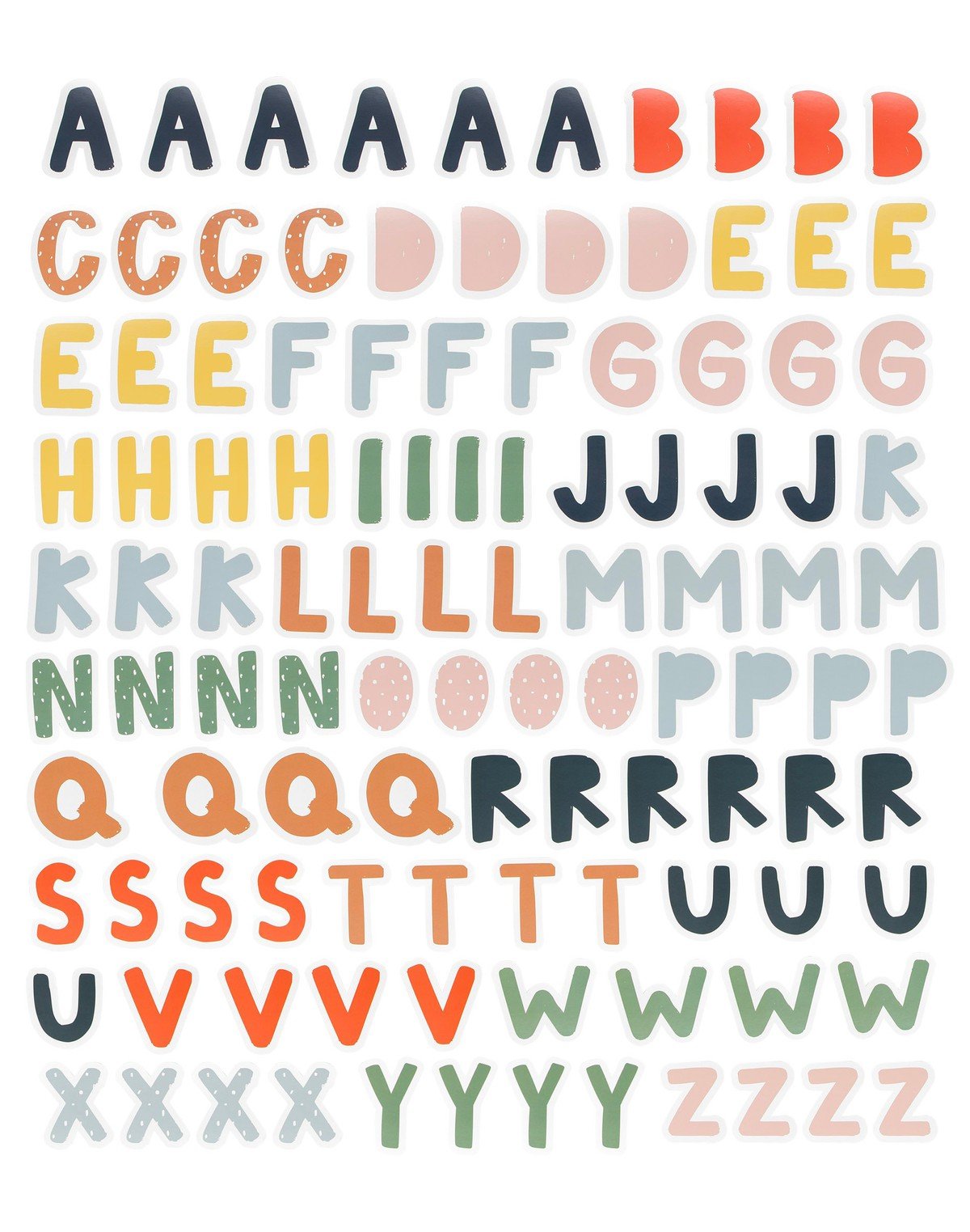 Colorful Alphabet Bulletin Board Kit item