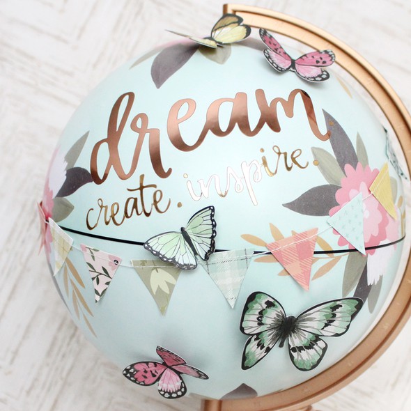 Create, Dream, Inspire *Globe Gallery* by GailL gallery