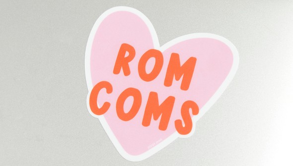 Rom Com Decal Sticker gallery