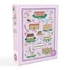 Pride & Prejudice Map - 500 Piece Jigsaw Puzzle
