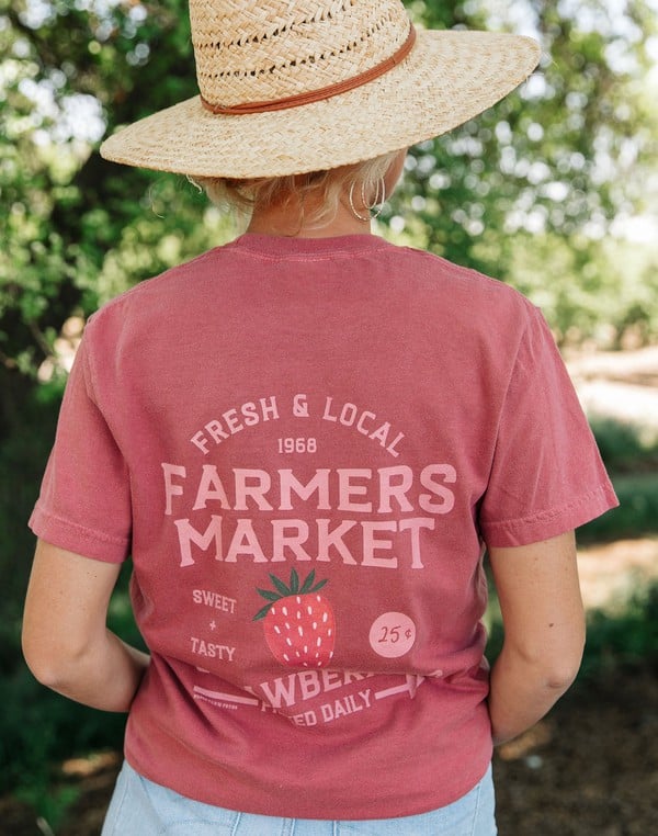 Strawberry Farmers Market Tee, 1 of 6