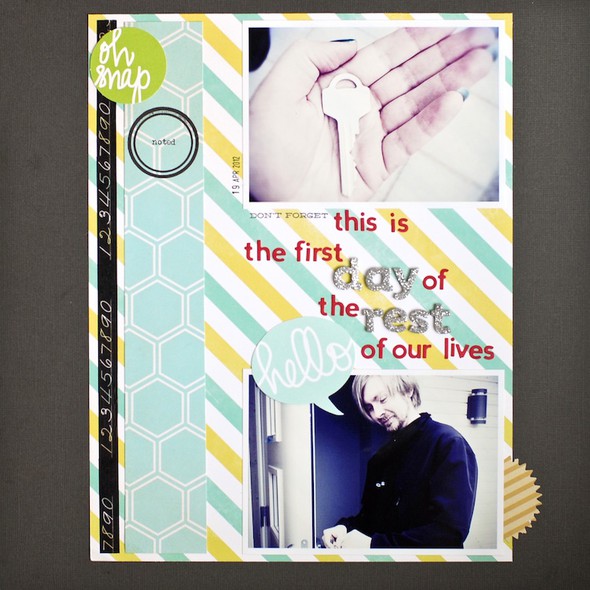 This is the first day of the rest of our lives by Margrethe gallery