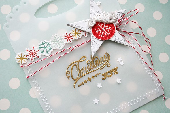 Christmas Joy Vellum Pocket with Gift Tags by Dani gallery