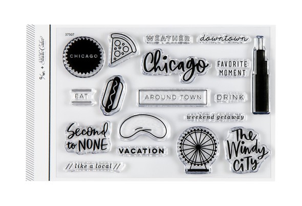 Stamp Set : 4x6 Chicago by Goldenwood Co gallery