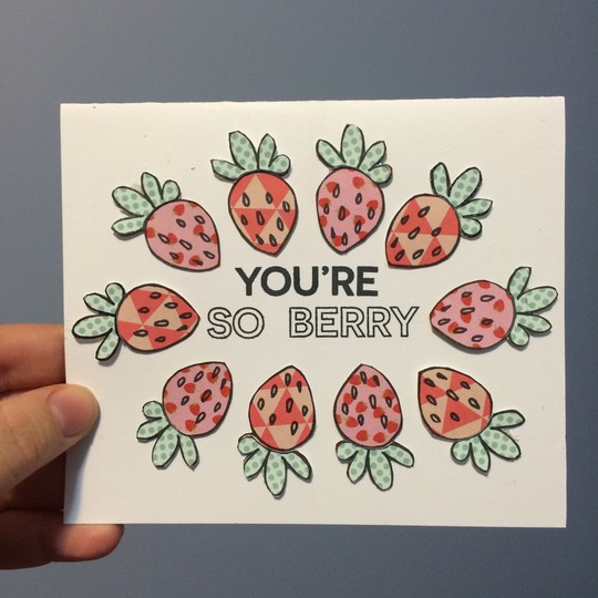 You're so Strawberry Sweet Card