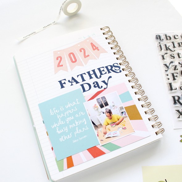Father's Day Notebook Spread by desialy gallery