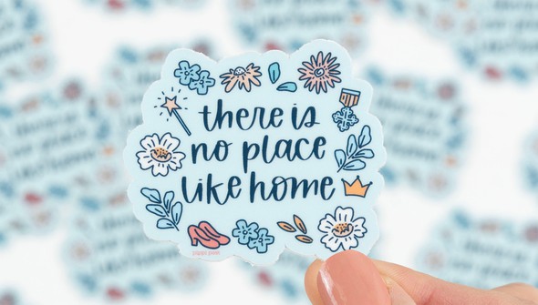 No Place Like Home Oz Decal Sticker gallery
