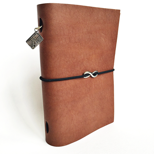 Leather fauxdori notebook 