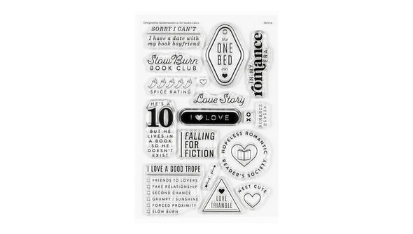 Stamp Set : 4×6 Romance Reader  gallery