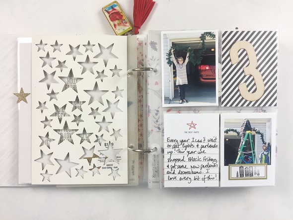 December Daily Album 2017 Completed Pages Days 1-5 by larkindesign gallery