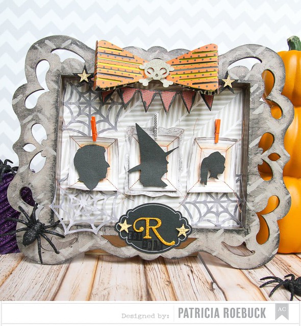 Silhouette Halloween Frame *American Crafts* by patricia gallery