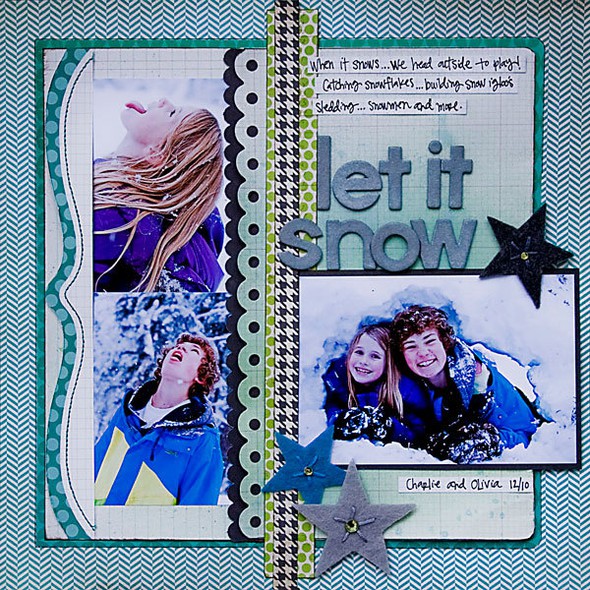 Let it snow *Got Sketch #106 and Metropolitan* by kimberly gallery