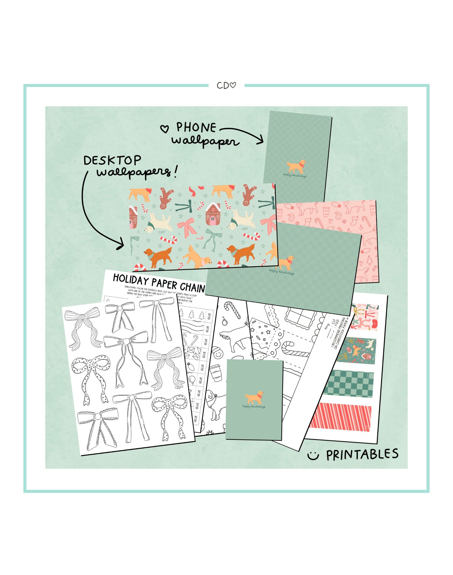 Giving Tuesday 2024 Digital Bundle Callie Danielle Shop