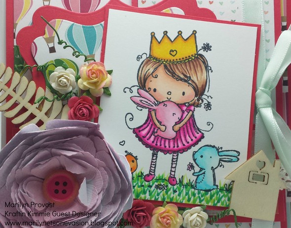 My first Guest DT card for Kraftin' Kimmie Stamps by marilynprovost gallery